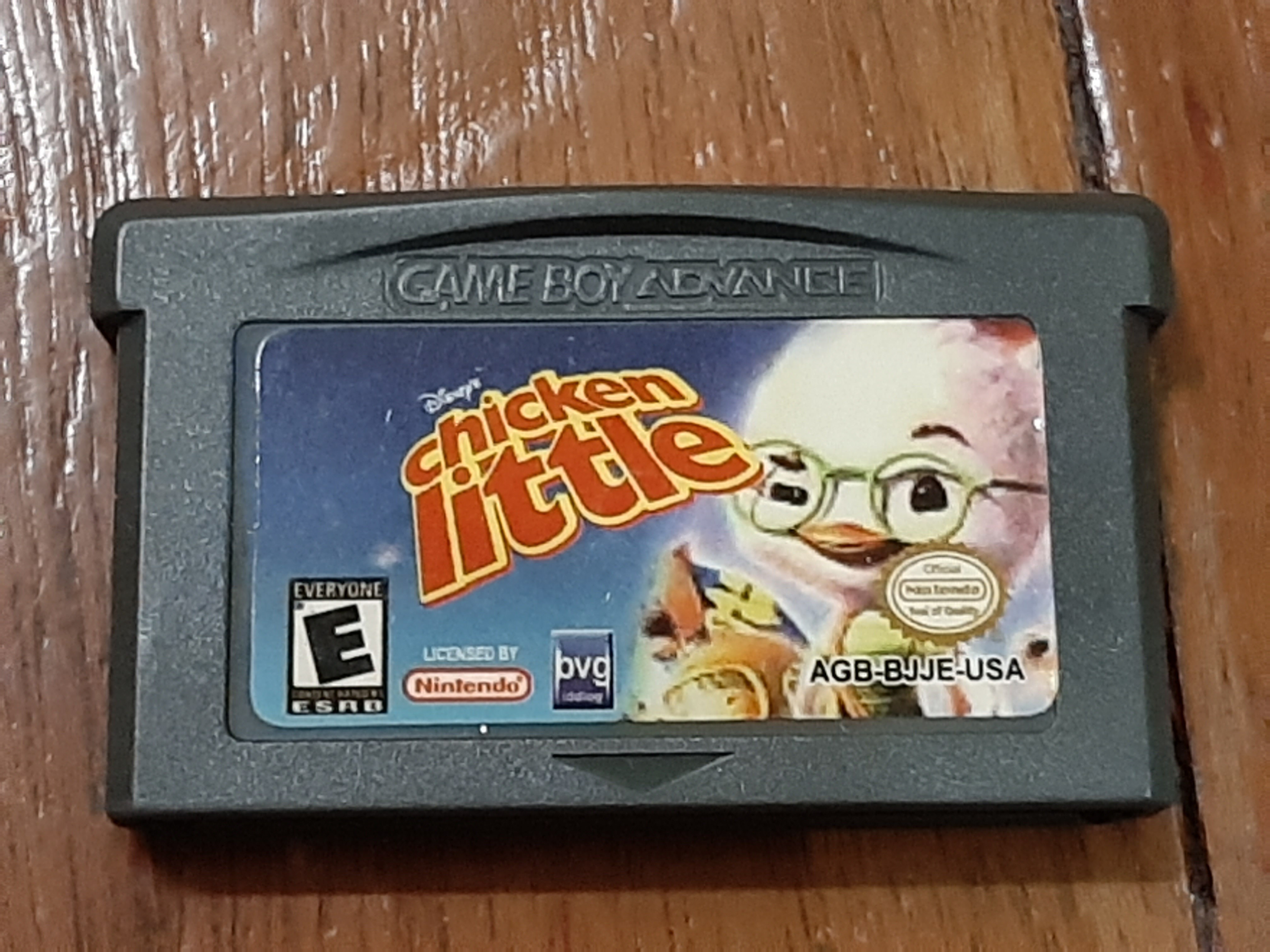 Chicken Little Nintendo GBA SP game cratridge (Bootleg), Video Gaming