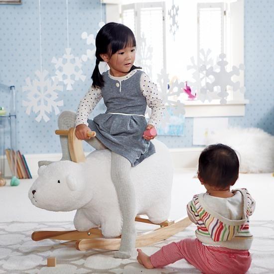 Crate and shop barrel kids rocker