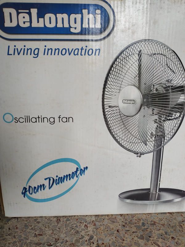 Delonghi Oscillating Fan, Furniture & Home Living, Lighting & Fans, Fans on Carousell