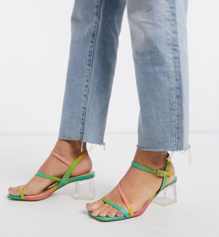 Rainbow clear hotsell sandals