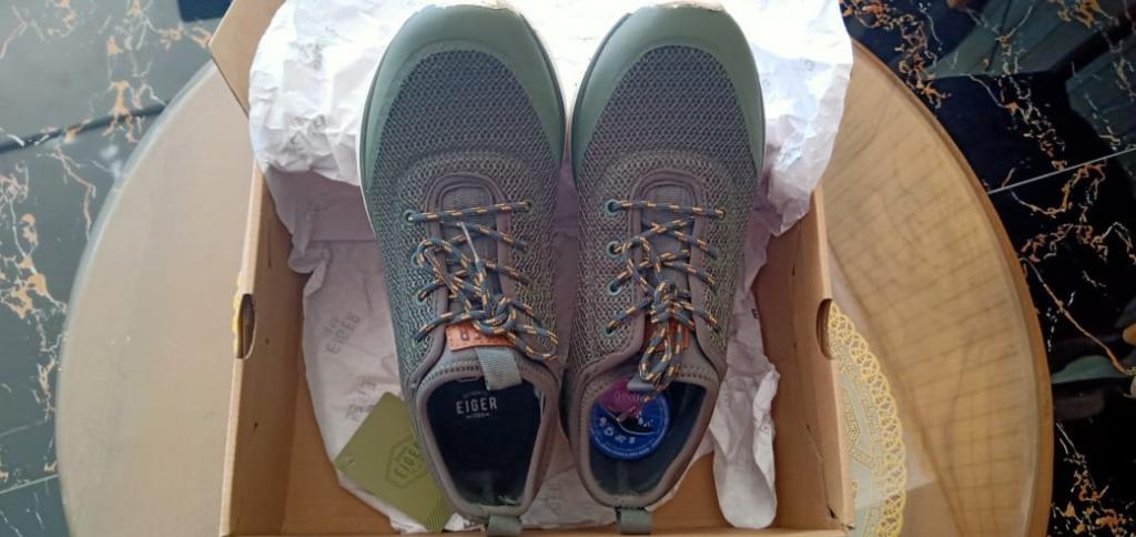 Eiger Swazi Shoes Olive Olah Raga Perlengkapan Olahraga Lainnya Di Carousell