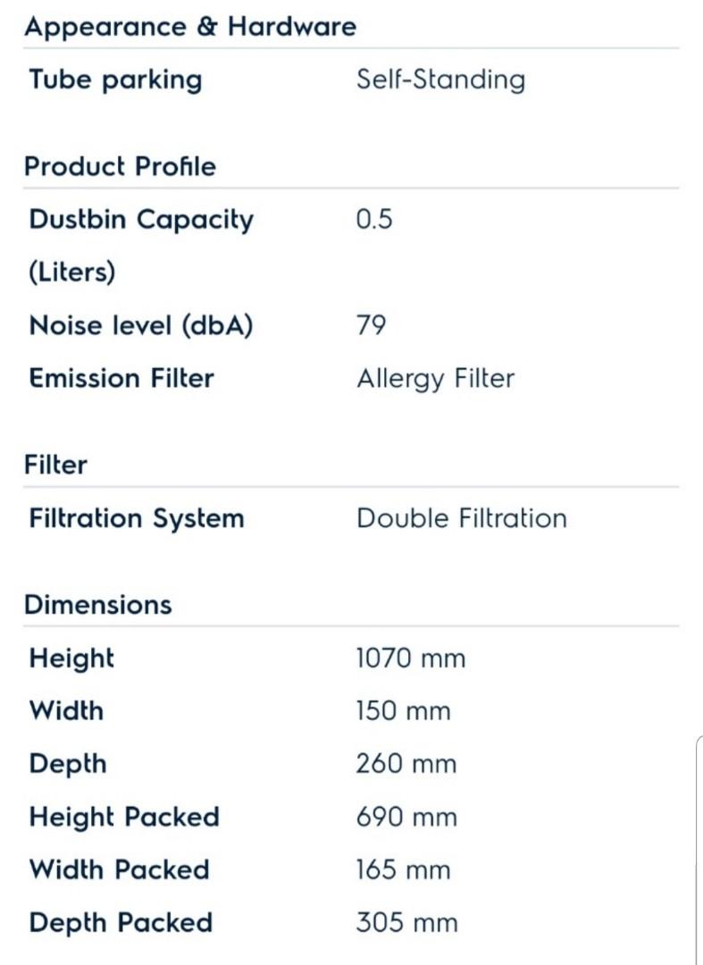 ELECTROLUX CORDLESS STICK VACUUM CLEANER ZB3314AK, TV & Home Appliances, Vacuum Cleaner