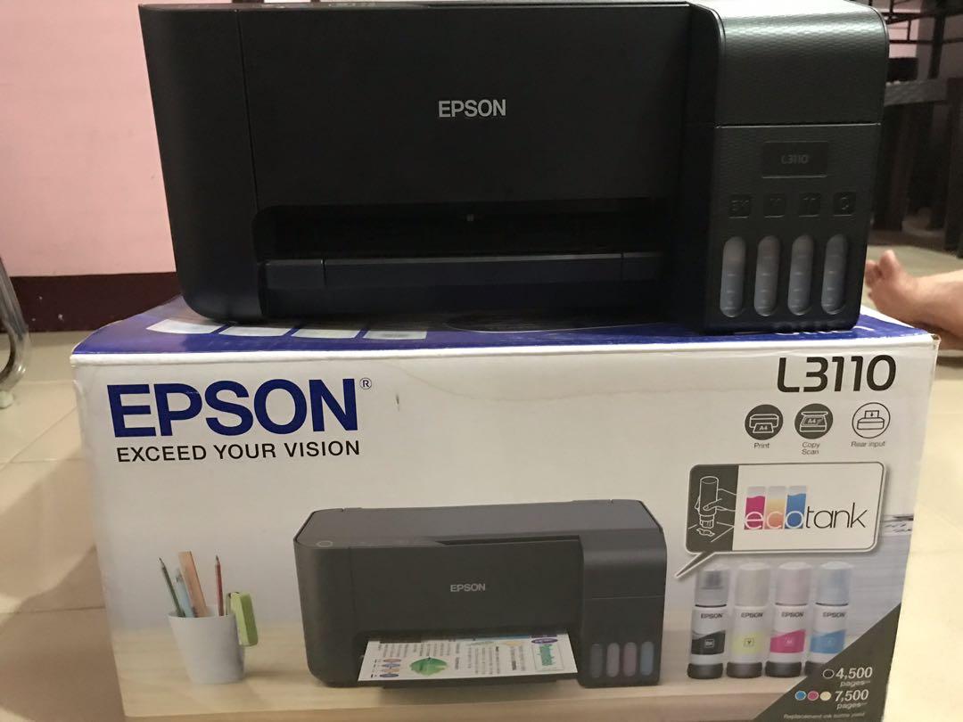 Epson L3100 Computers And Tech Printers Scanners And Copiers On Carousell 9717