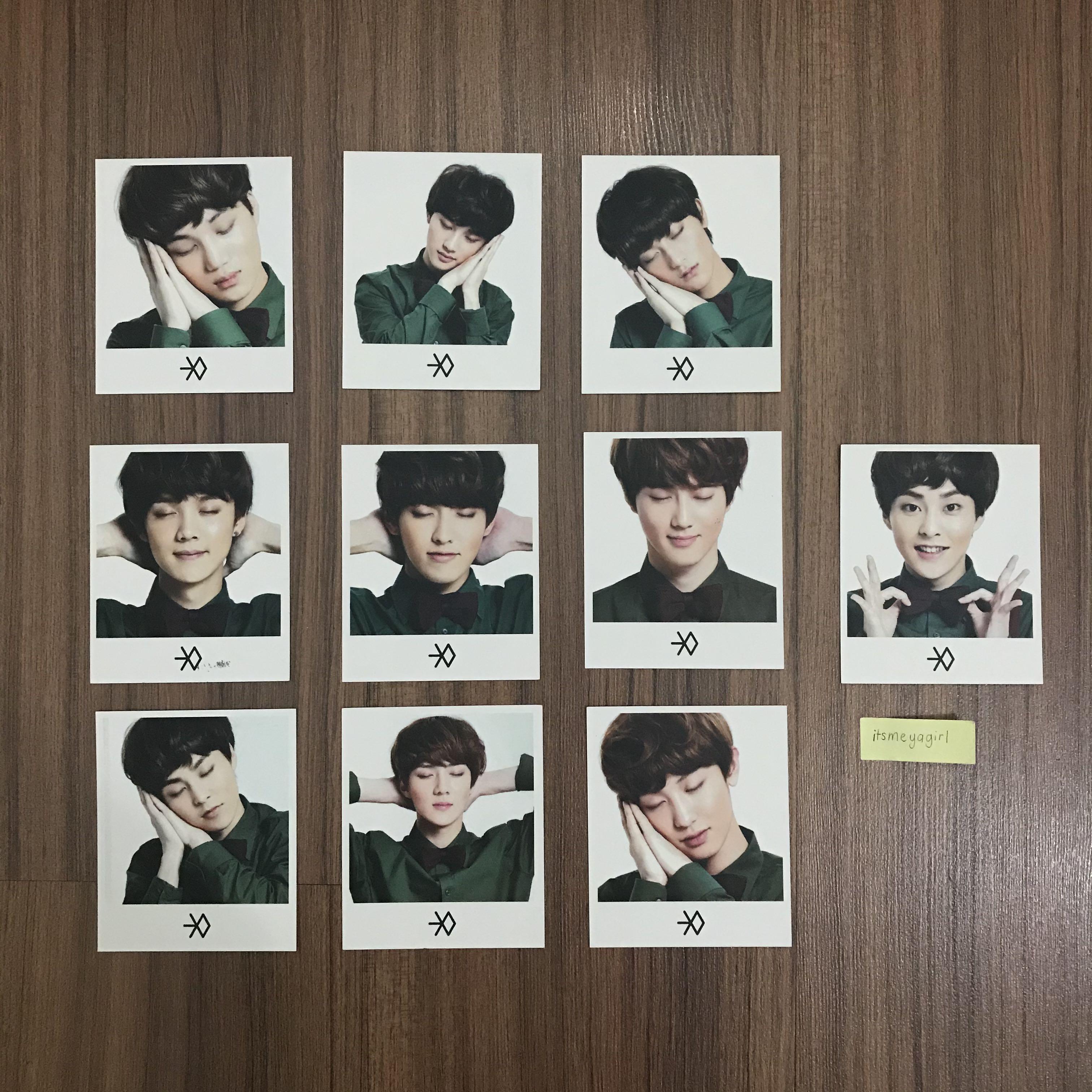 Exo Miracles In December Unofficial Photocards Pile 1 K Wave On Carousell