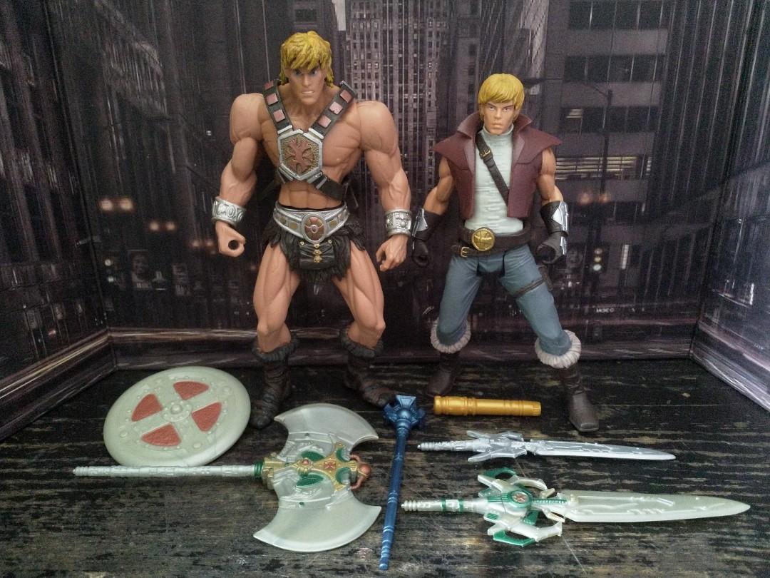 Masters Of The Universe 200x He-man + Prince Adam MOTU 6吋Action