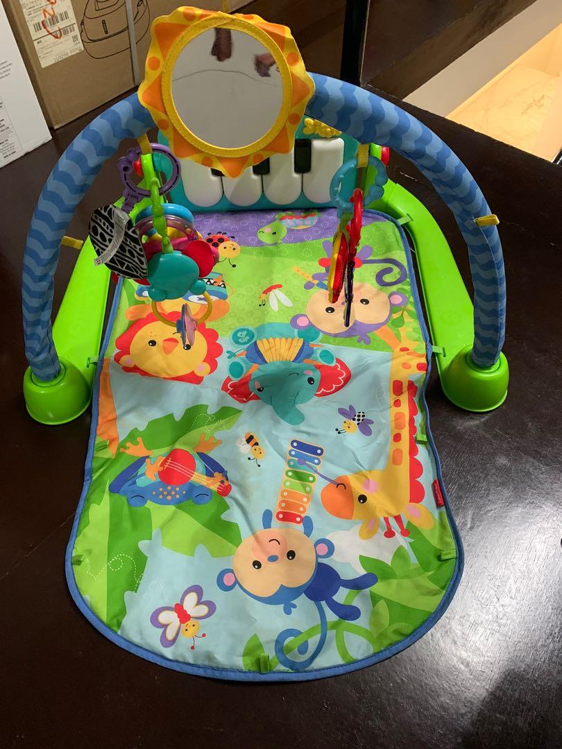 fisher price baby play mat with piano
