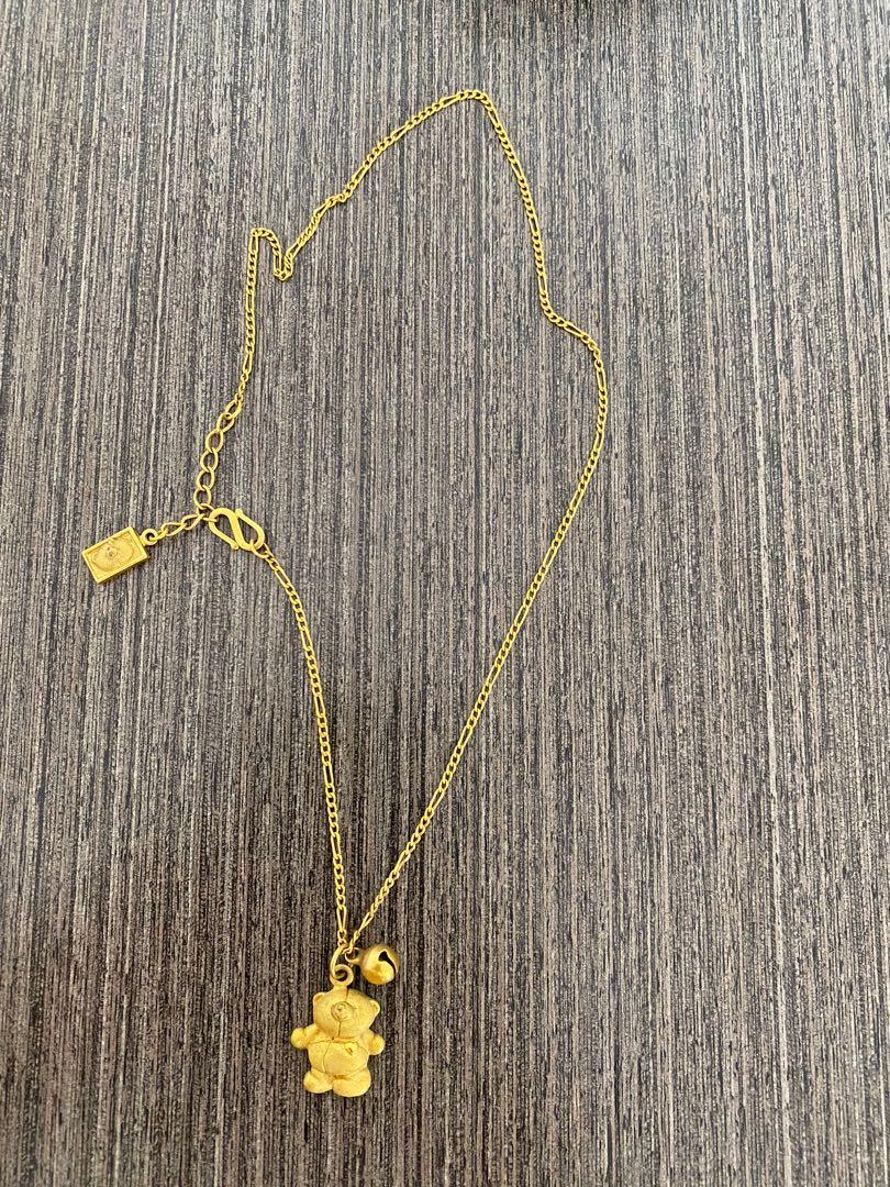 Forever friends bear necklace new arrivals