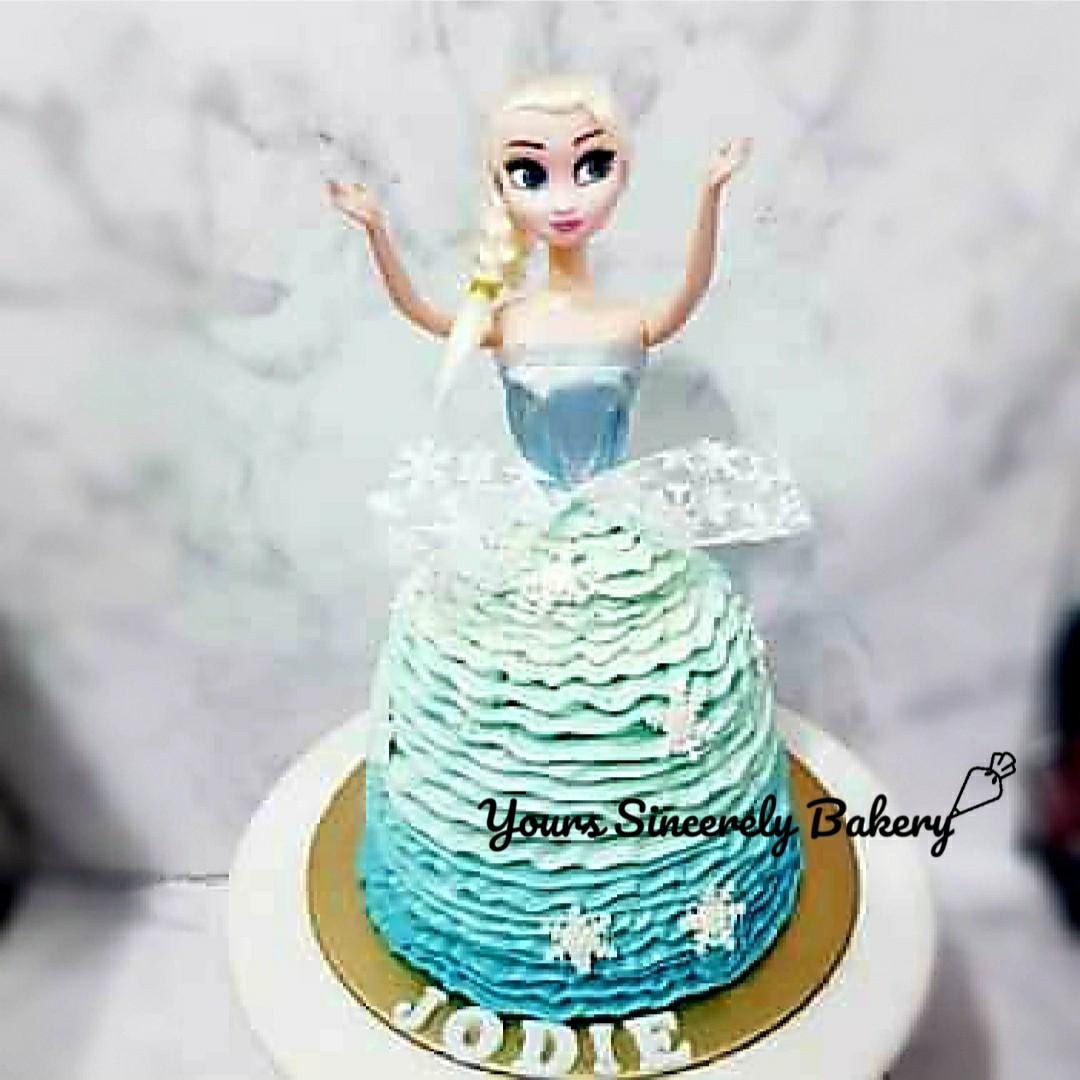 frozen 2 elsa ombre dress