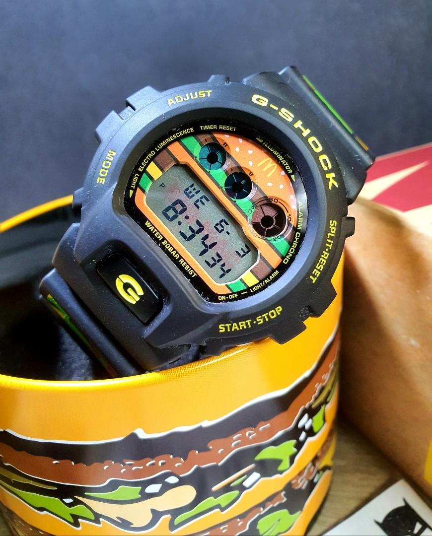 G SHOCK DW6900 Big Mac 50th Anniversary Men s Fashion Watches