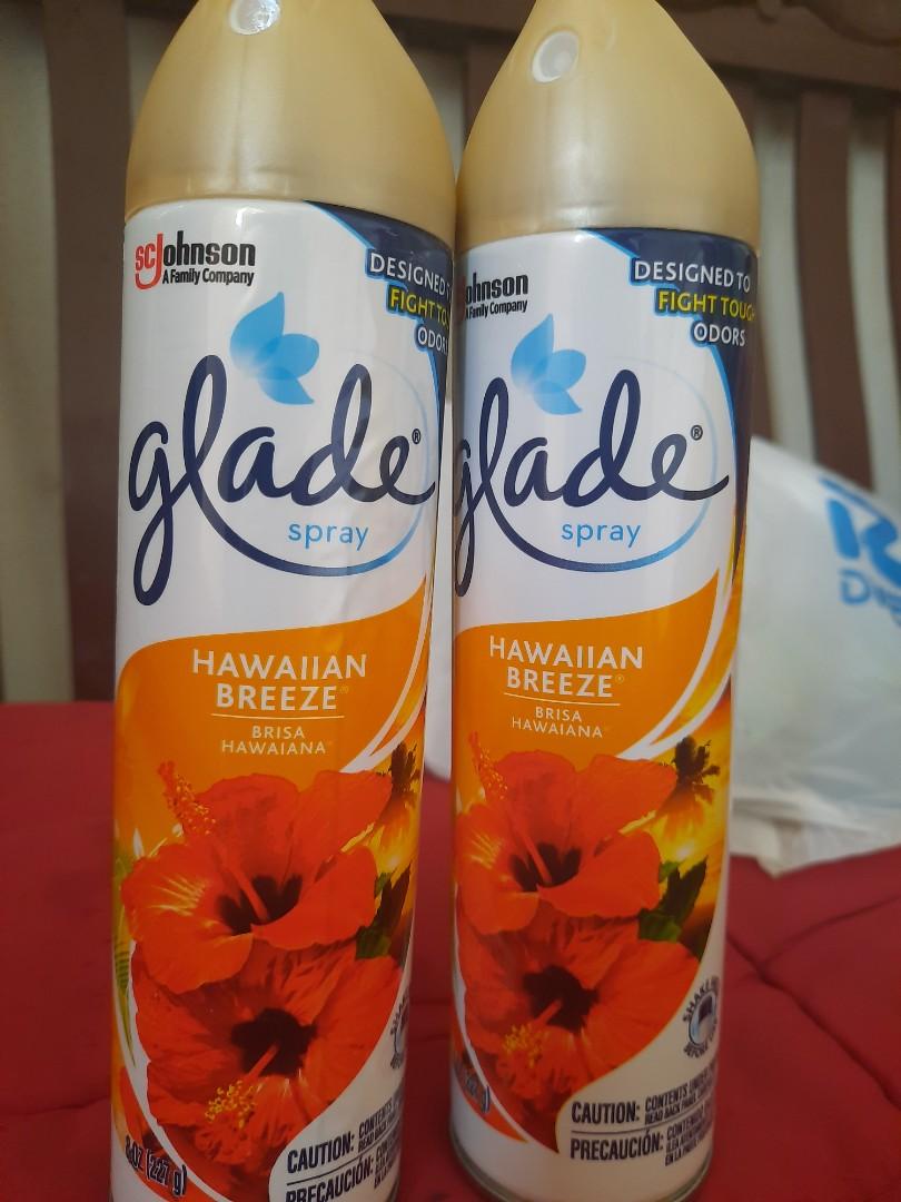 Glade Spray Hawaiian Breeze Furniture Home Living Cleaning Homecare Supplies Pest Control On Carousell