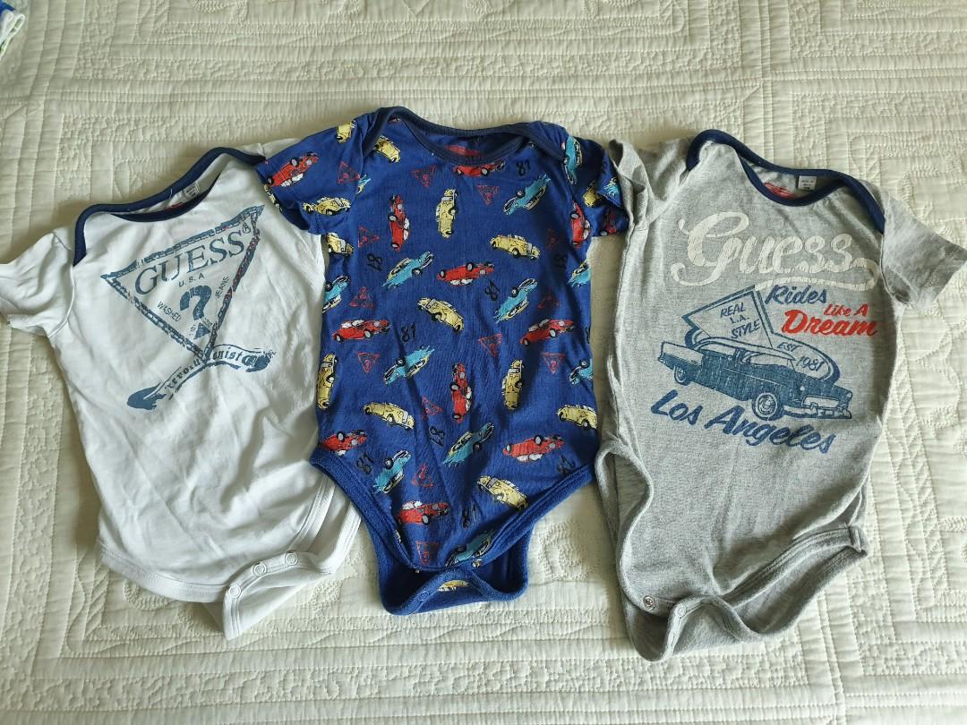 guess baby rompers