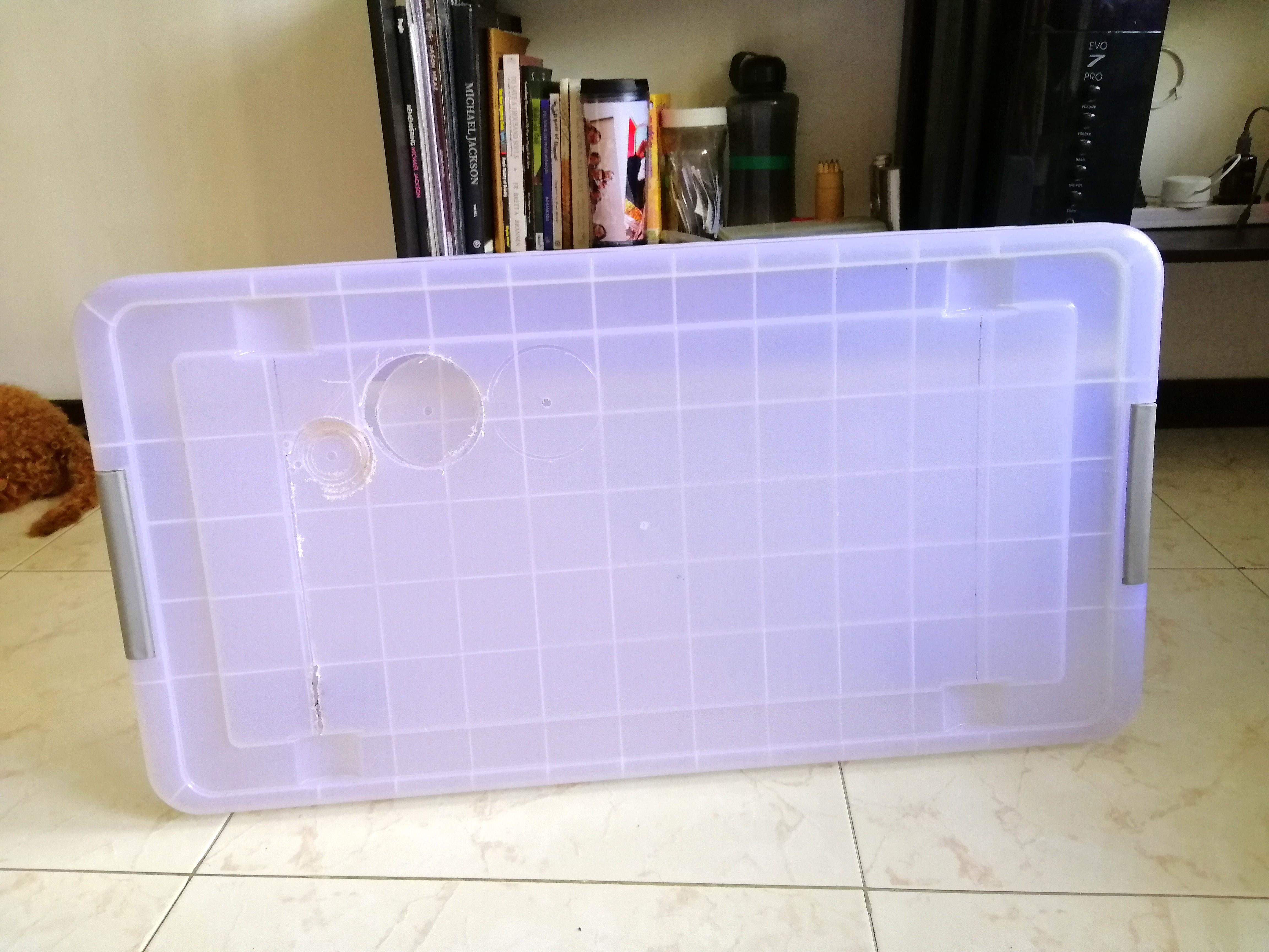 Hamster Bin Cage Container 450 sq inch