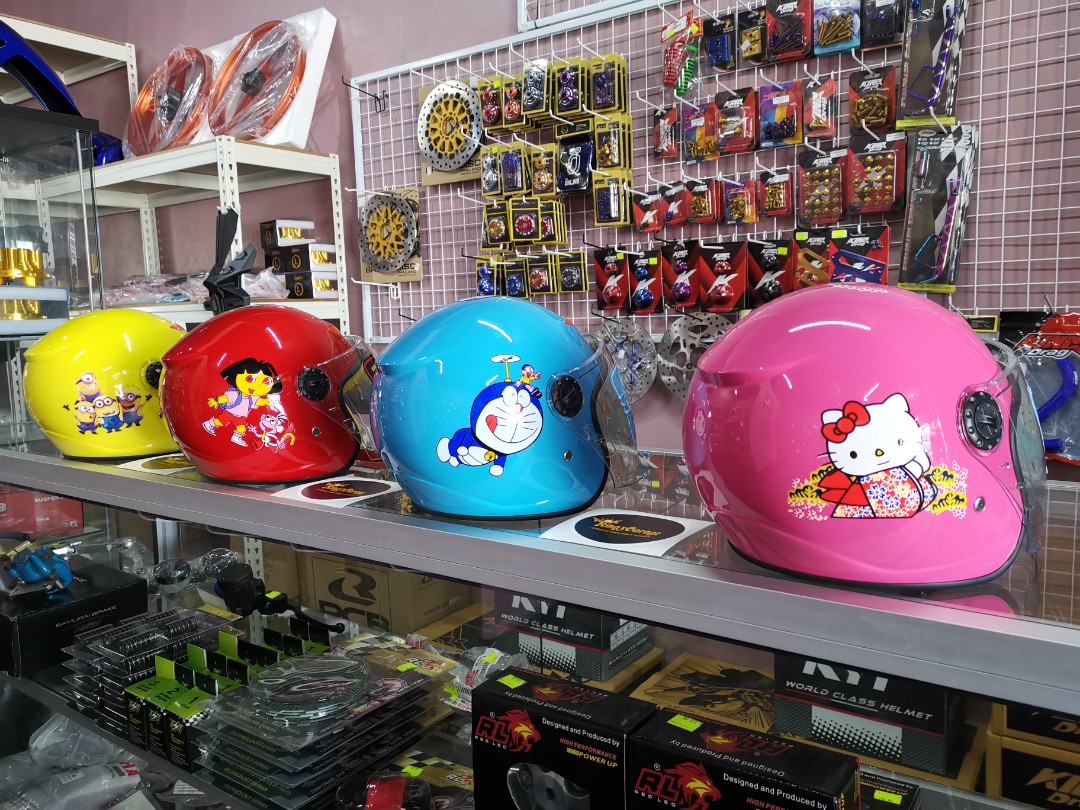Helmet Untuk Kanak Kanak Kids Helmet Auto Accessories On Carousell
