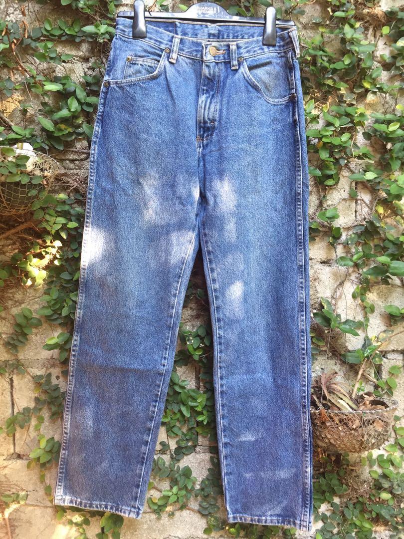 high waist non stretch jeans