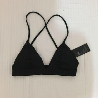 H&M Bikini Top Black EUR 34 Swimsuit