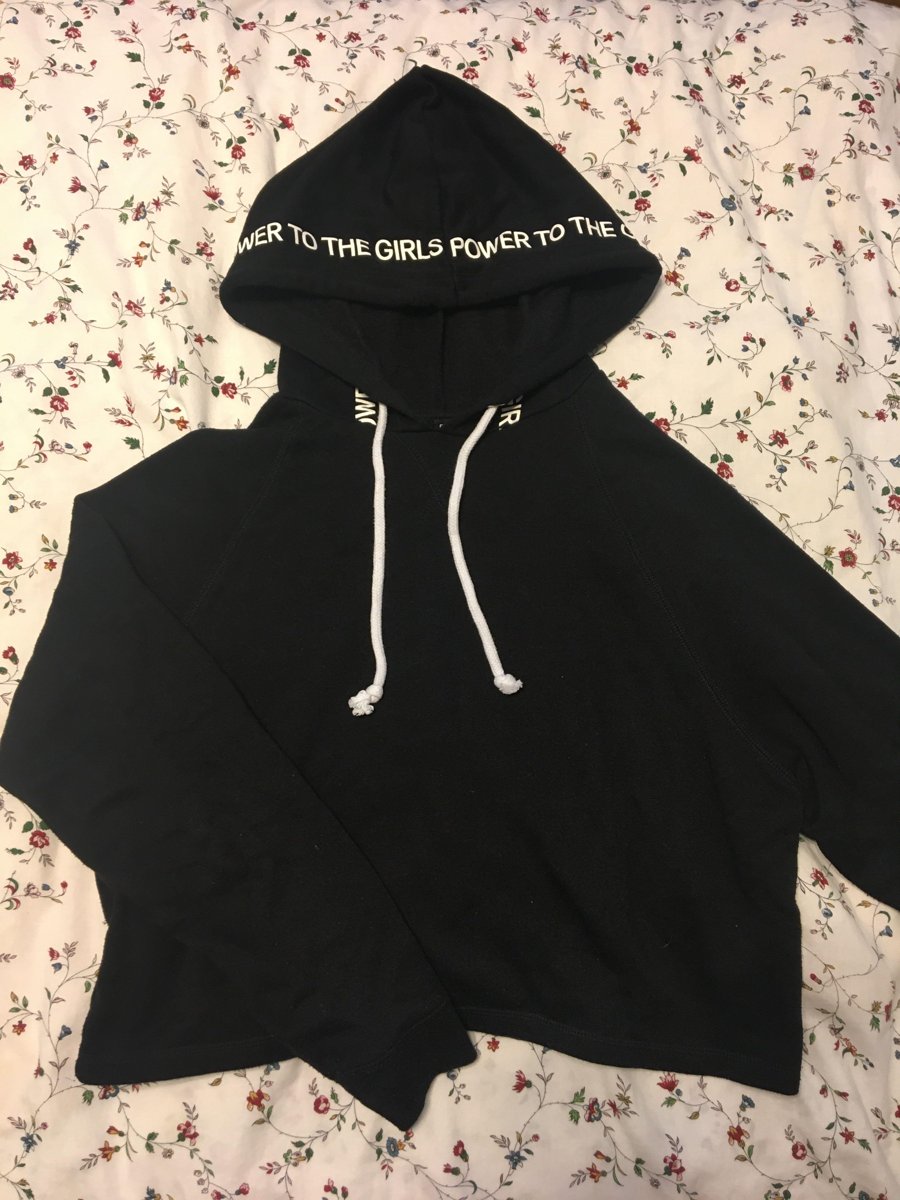 Girl power hotsell sweatshirt h&m