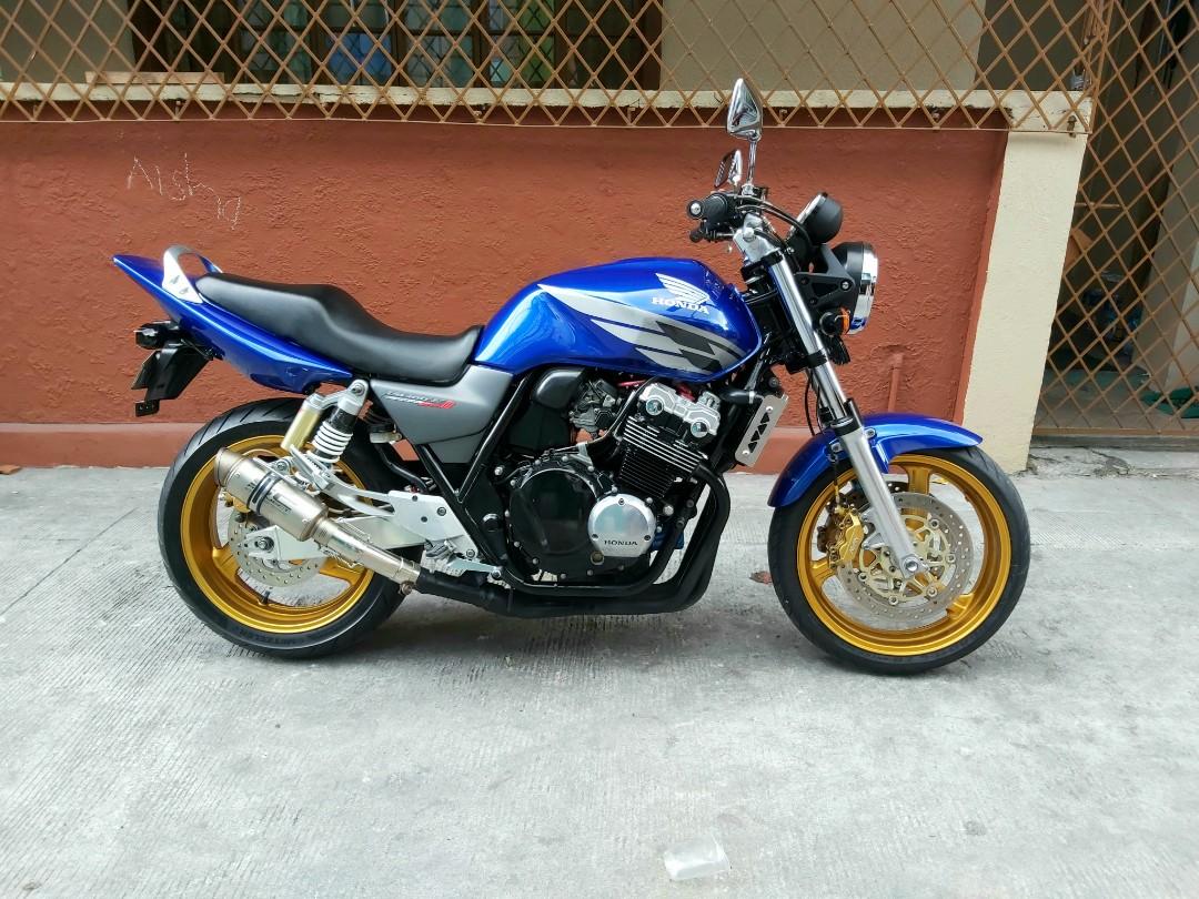 Honda cb400 Spec3 hypervtec spec 3 superfour super4 Motorbikes Motorbikes for Sale on Carousell