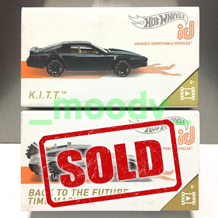 hot wheels id back to the future time machine