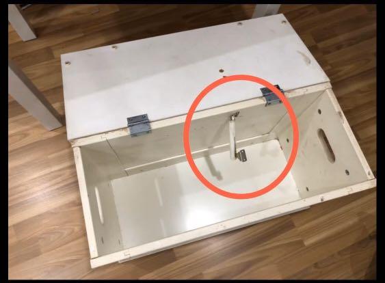 Ikea alve 2025 storage bench