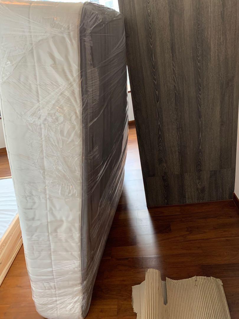 Ikea Hokkasen Mattress , Furniture & Home Living, Furniture, Bed Frames ...