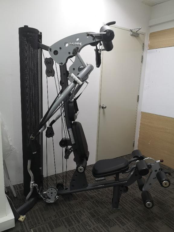Inspire m2 home online gym exercise chart