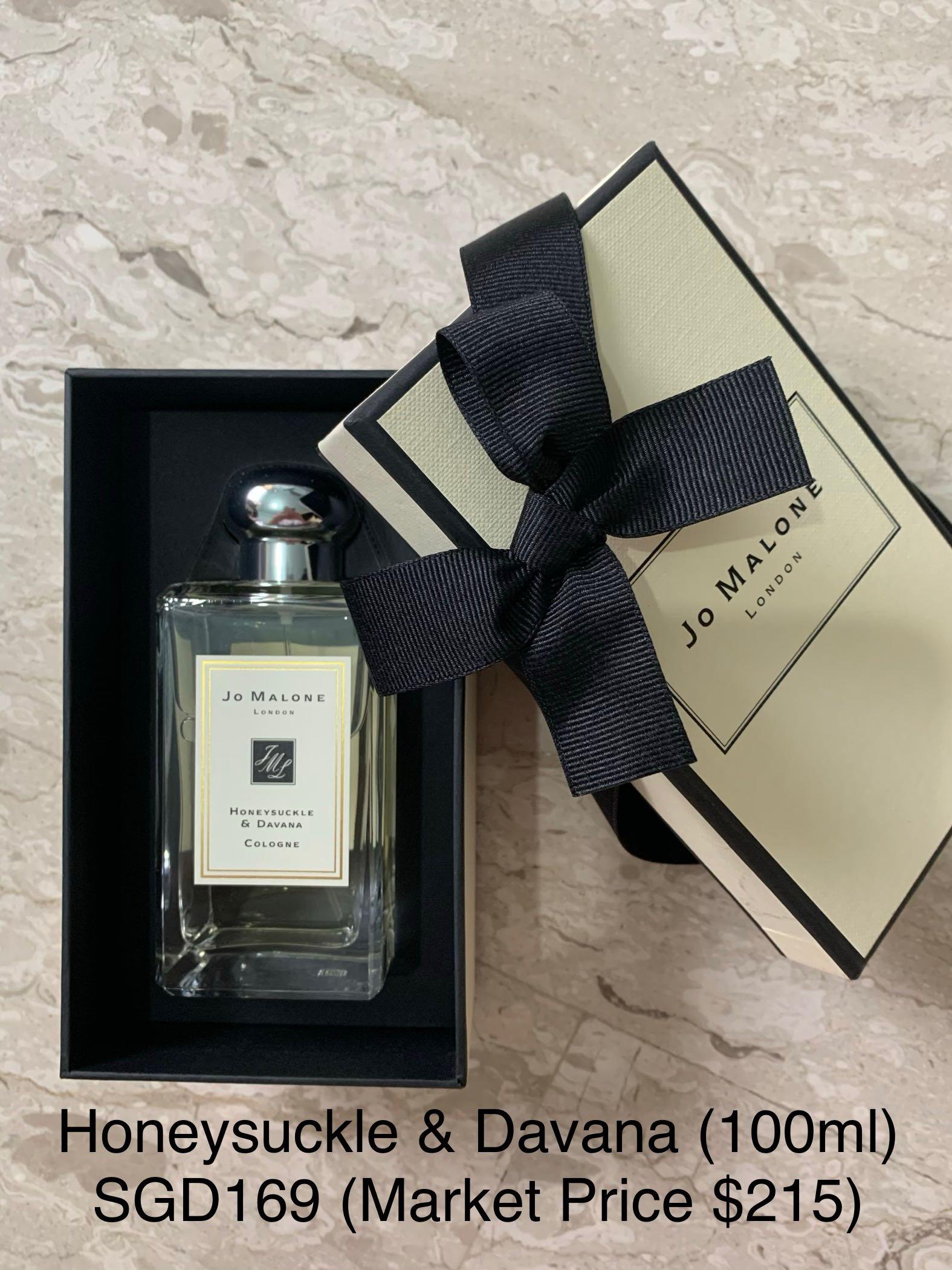 Jo malone honeysuckle hotsell and davana 100ml