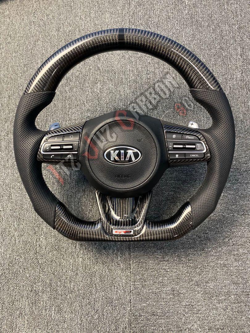 Kia stinger online steering wheel cover