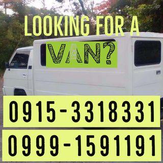 L300 For Rent FB for Rent Innova Hiace for Hire MMLA Provincial Trips