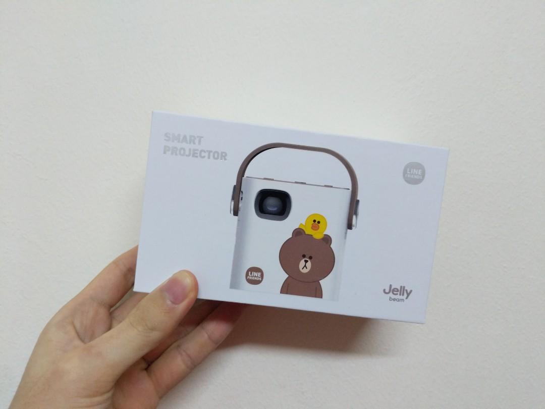 Line Friends Jellybeam Projector With Free Tripod Used Mobile Phones Gadgets Mobile Gadget Accessories Other Mobile Gadget Accessories On Carousell