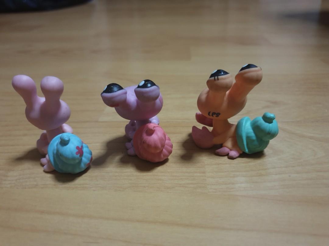 Figurine Littlest Pet Shop (LPS) Bernard L'hermite #554 Hasbro - Collection, Occasion