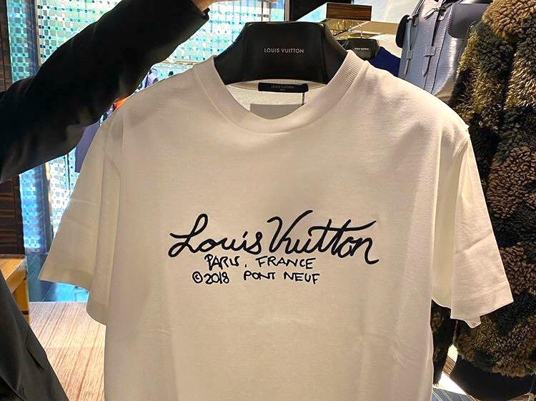 Louis Vuitton LV Studio Jacquard Crewneck, Men's Fashion, Tops & Sets,  Tshirts & Polo Shirts on Carousell
