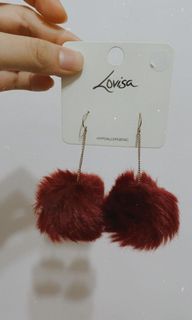 Lovisa pom pom earrings For Sale Earrings Carousell Singapore