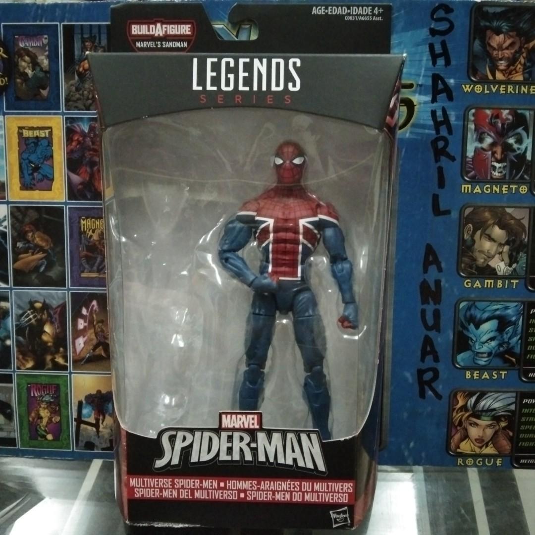 Marvel Legends Sandman Wave Spider Uk Toys Games Action Figures Collectibles On Carousell