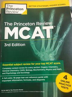 MCAT Kaplan/The Princeton Review  3rd edition