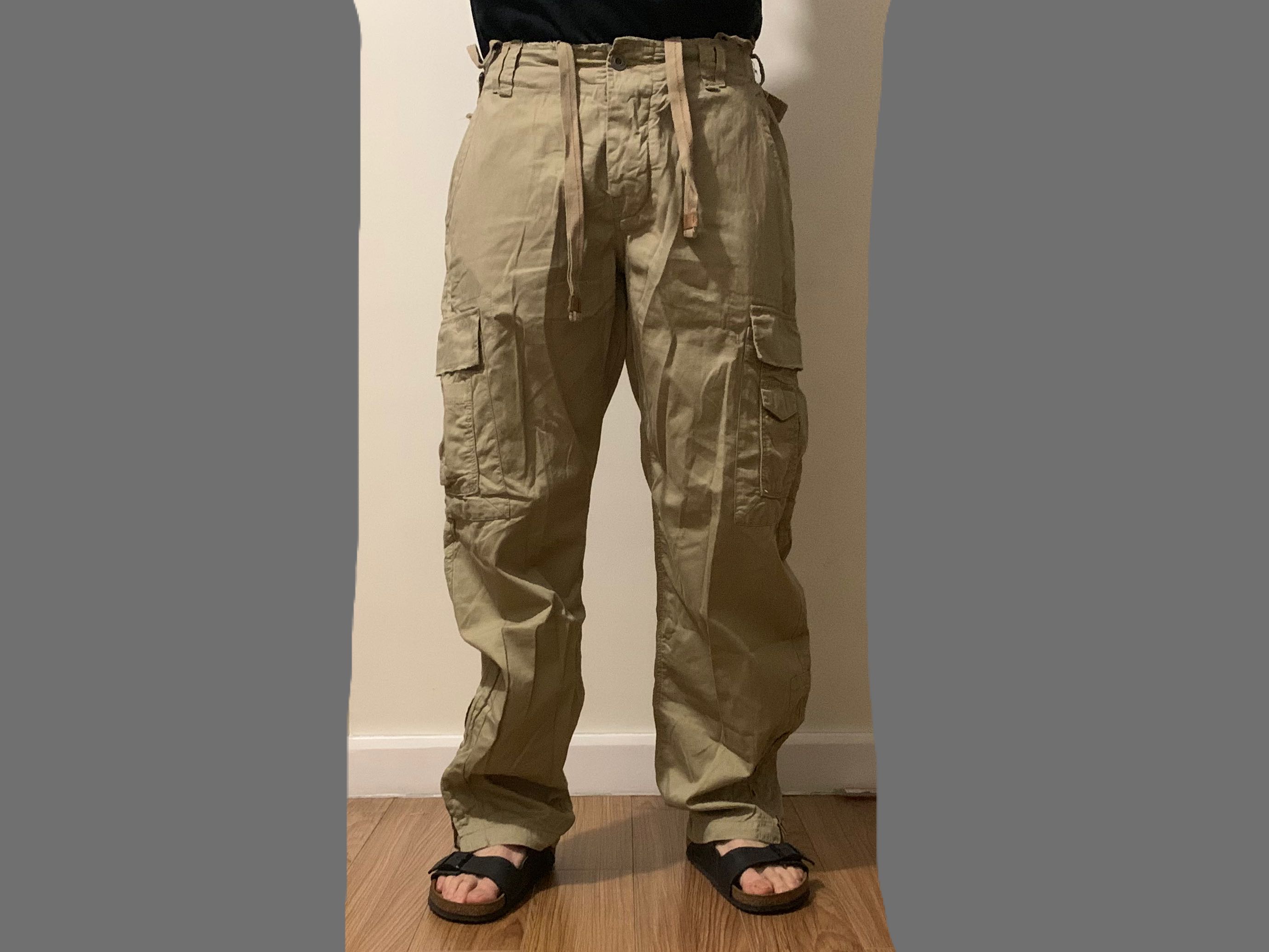 helmut lang 98 cargos