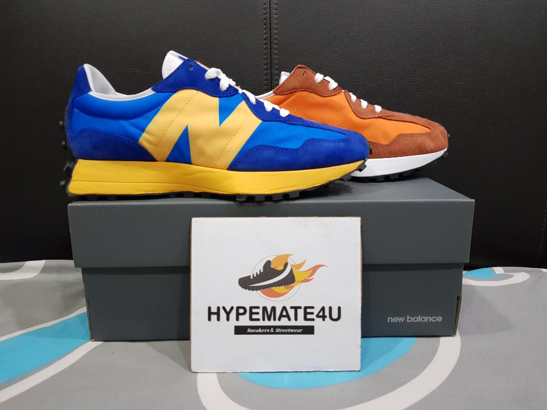 new balance 327 blue orange ERA ELA K ISI