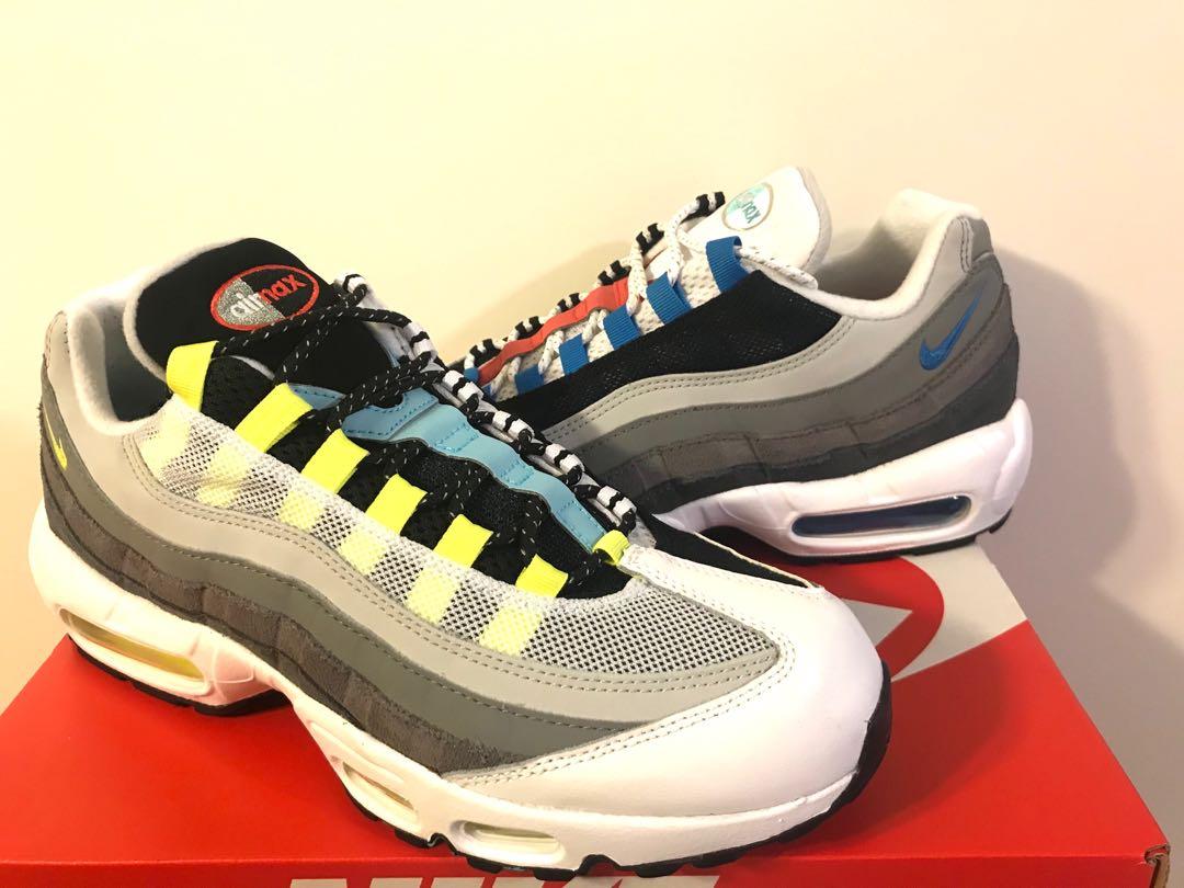 Nike Air Max 95 QS Greedy 2.0 (2020), 男裝, 鞋, 波鞋- Carousell