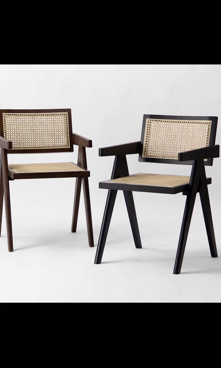 Nordic rattan on sale chair