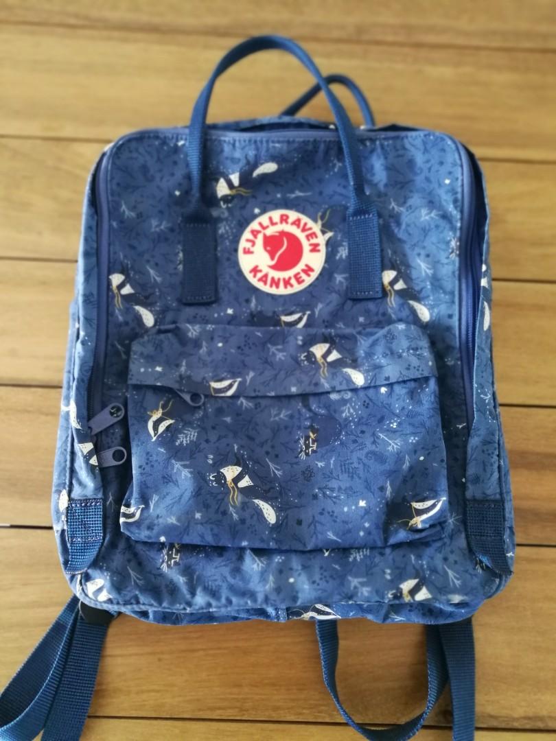Original Fjallraven Kanken Fable Blue Special Edition