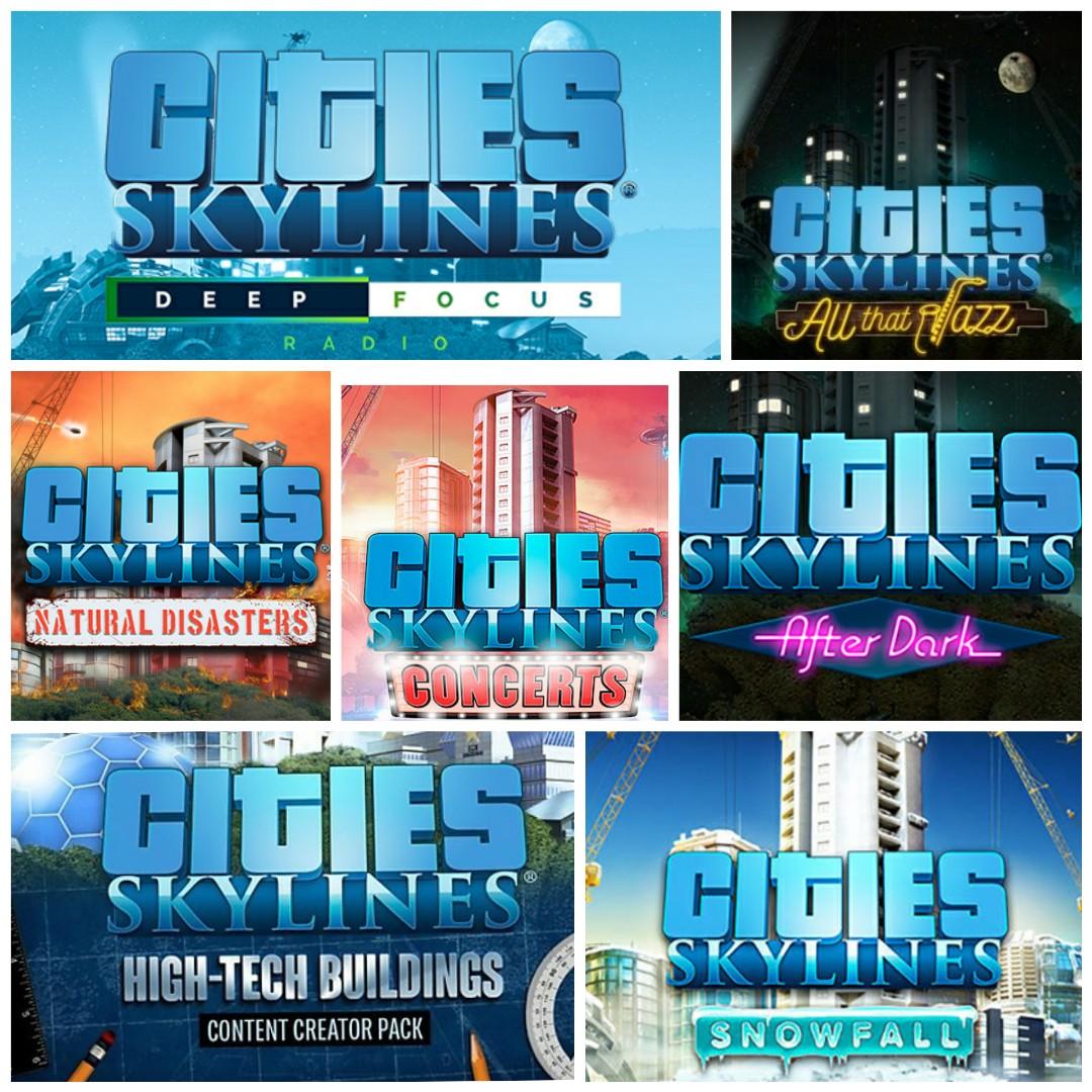 Cities Skylines All Dlc