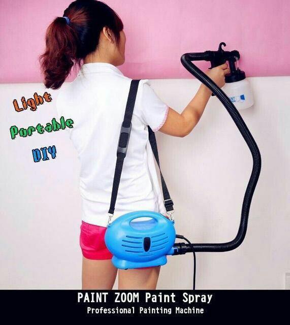 Paint Zoom Professional Electric Paint Sprayer Paint Gun with 3, Health