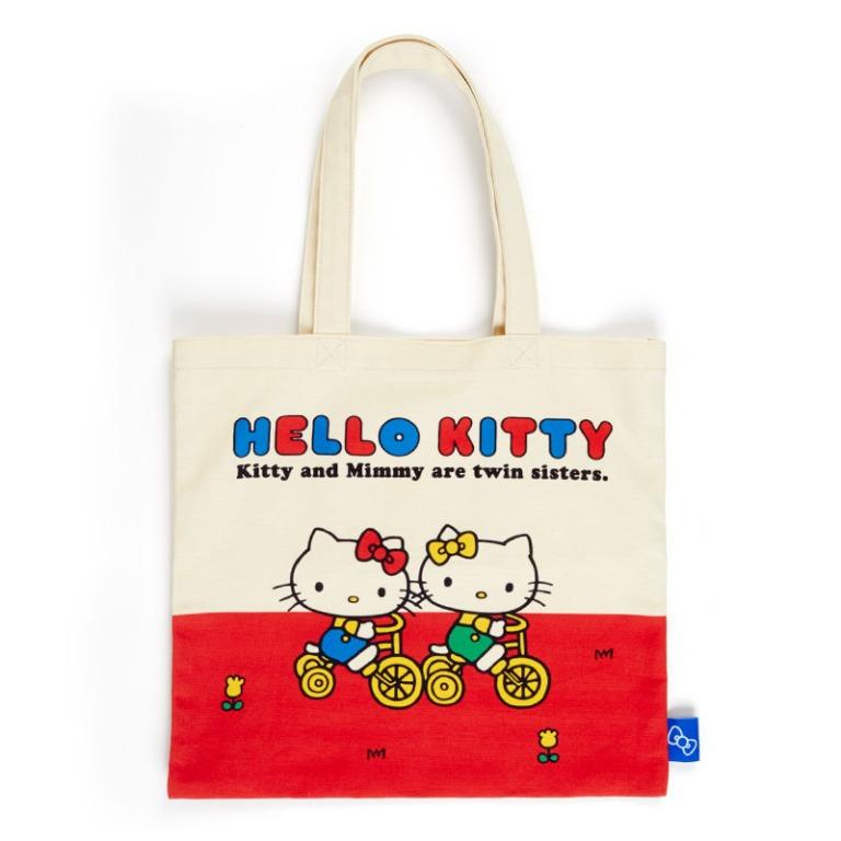 hello kitty canvas tote bag