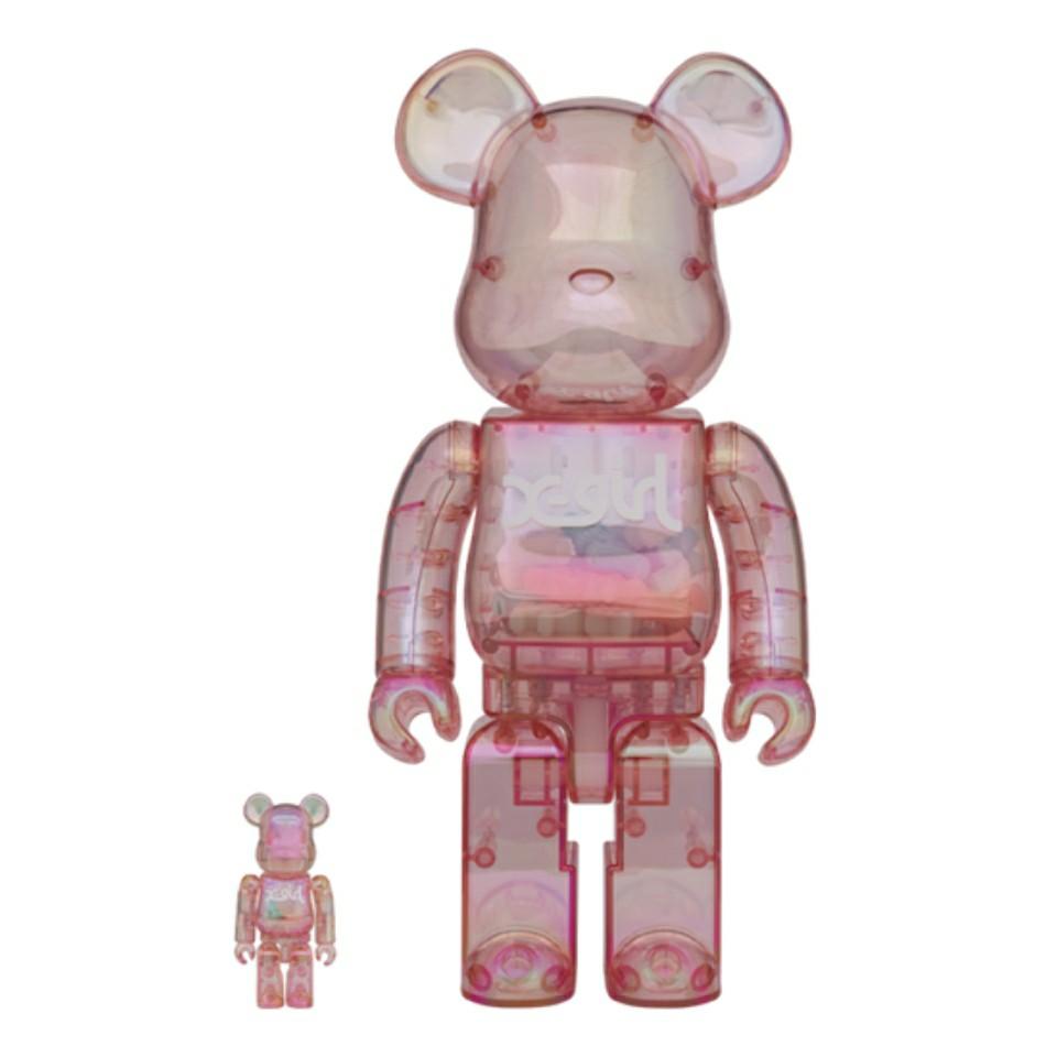 pink bearbrick