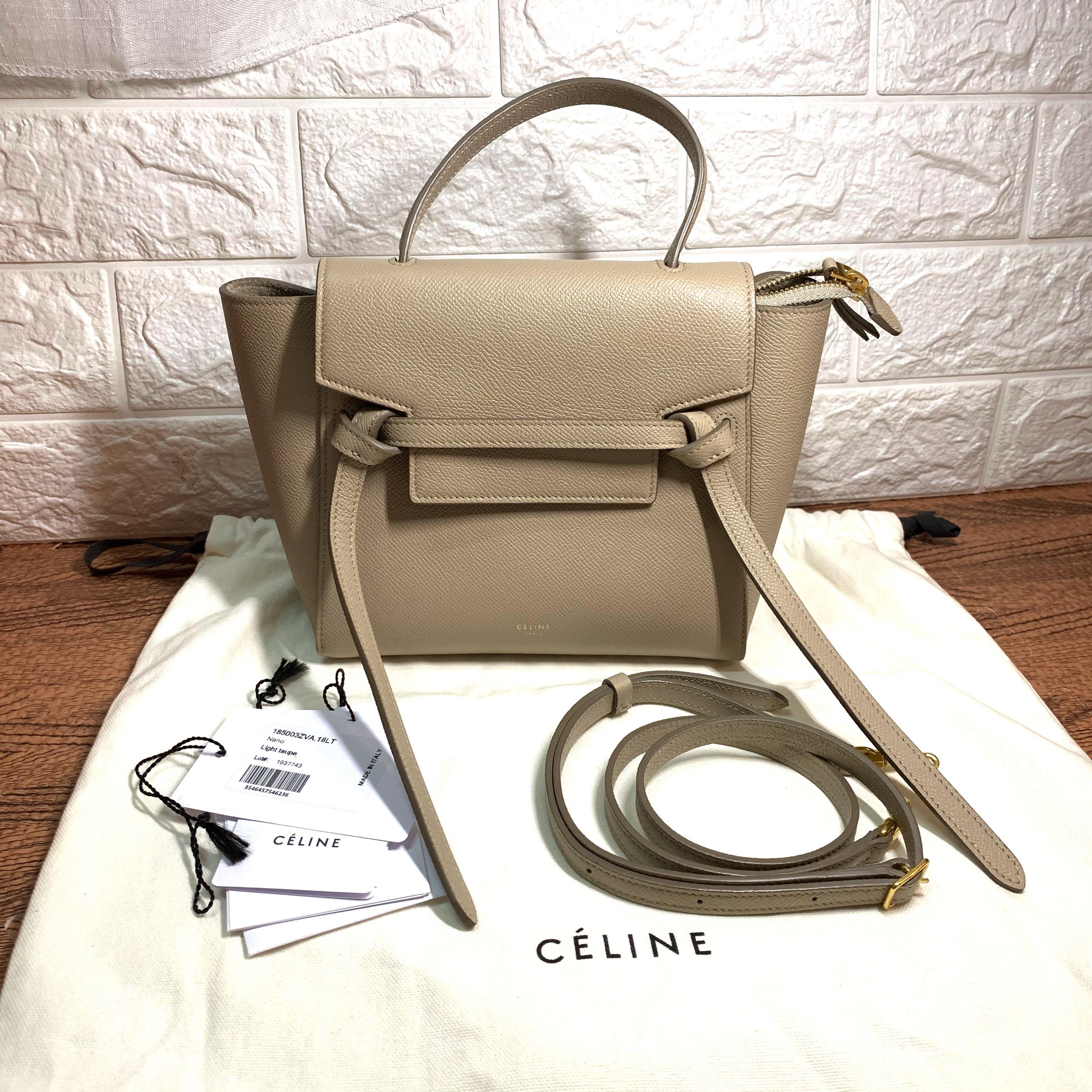 Ready! Celine belt bag nano size, Women's Fashion, Bags & Wallets,  Cross-body Bags on Carousell