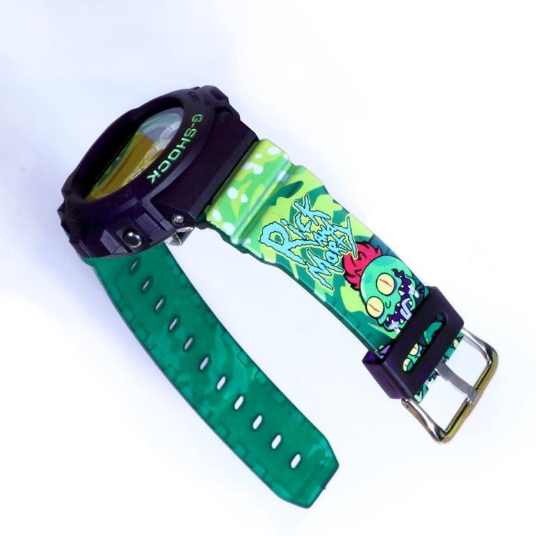 RICK AND MORTY Special Set Custom Design G-Shock Watch Strap Provided