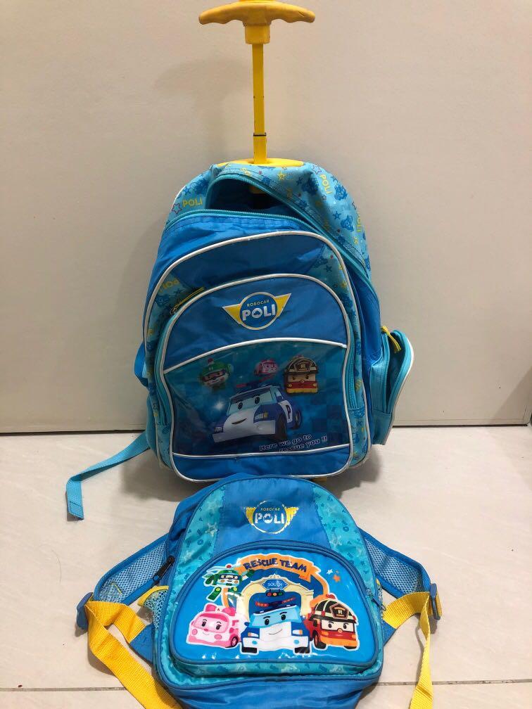 Robocar shop poli backpack