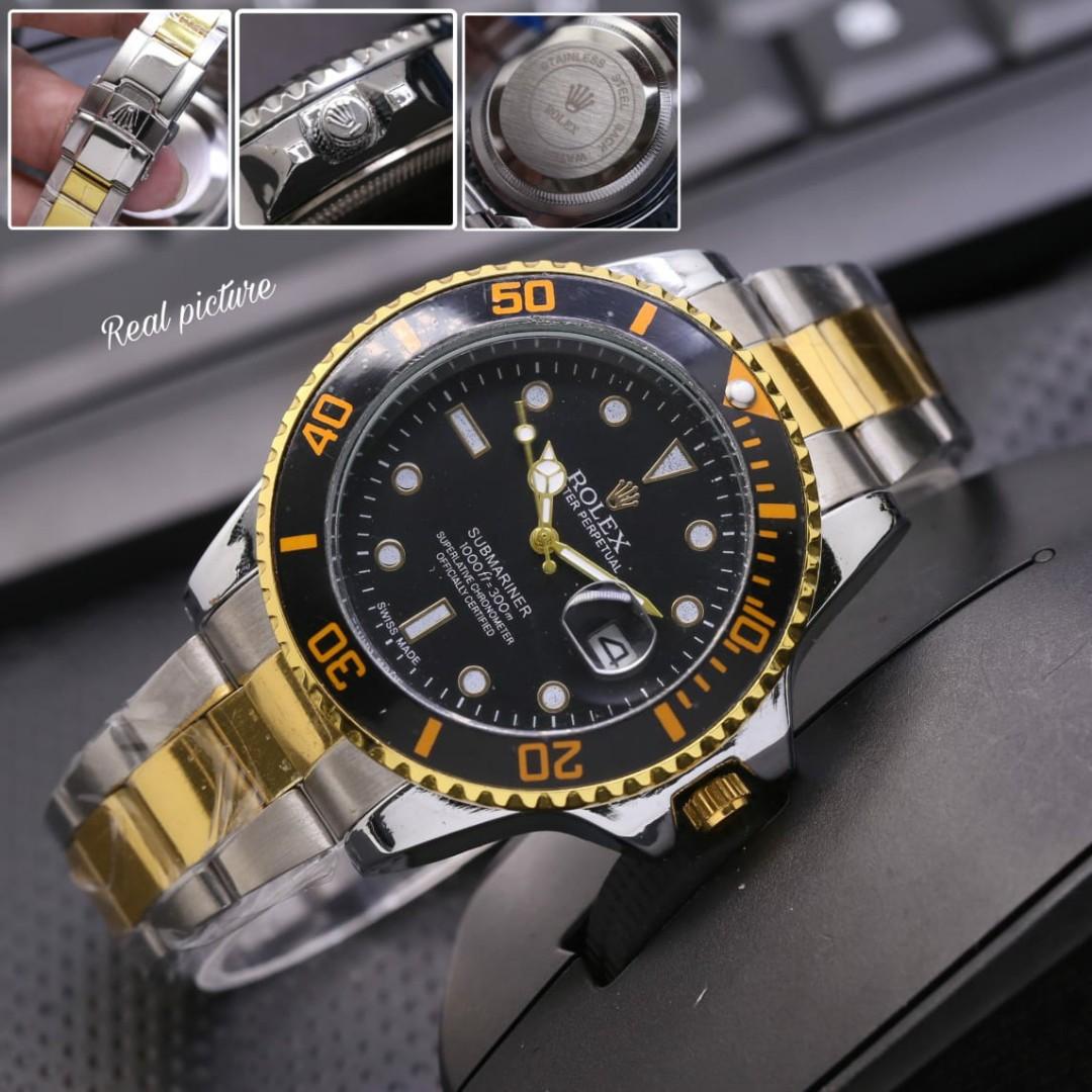 Rolex kw Fesyen Pria Jam Tangan di Carousell