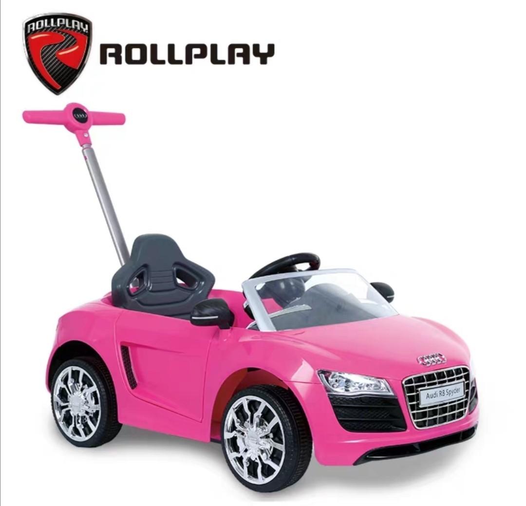 audi push car