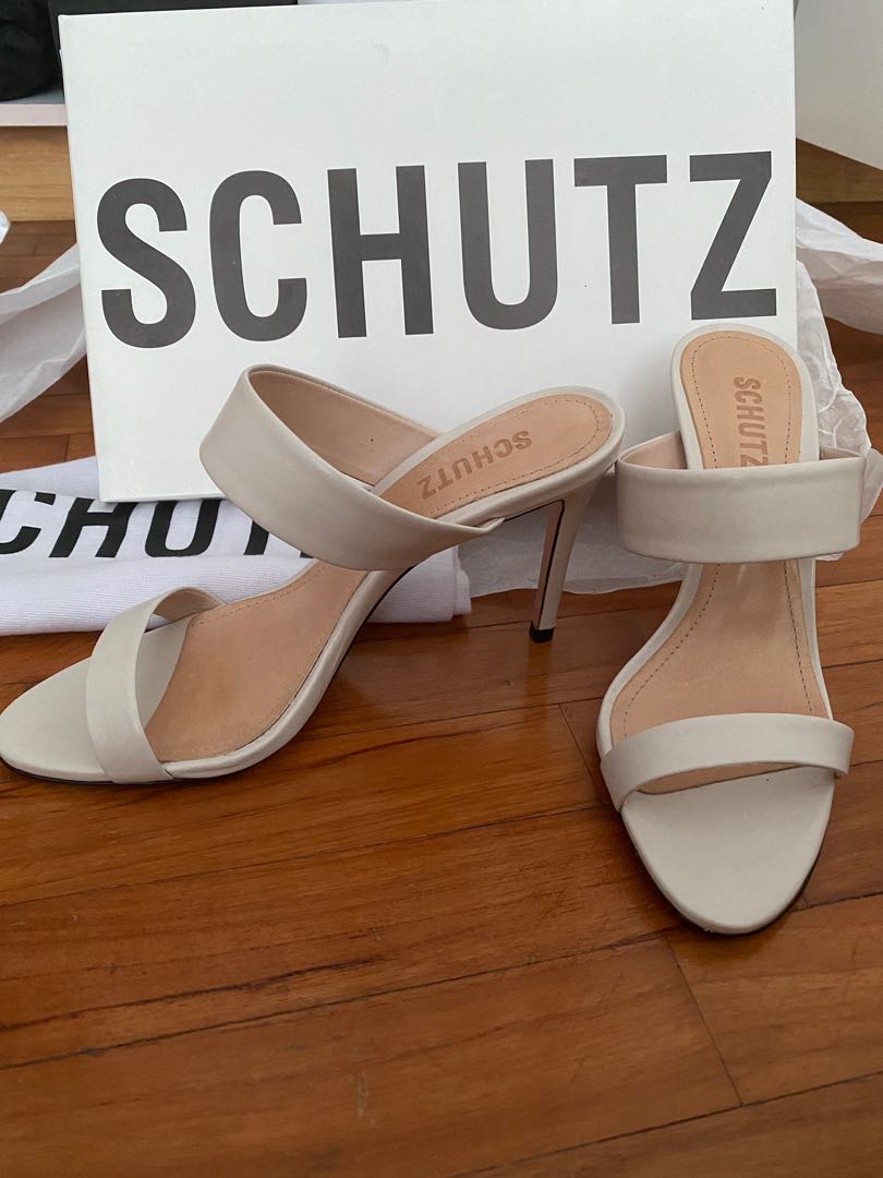 Schutz leia double strap hotsell slides