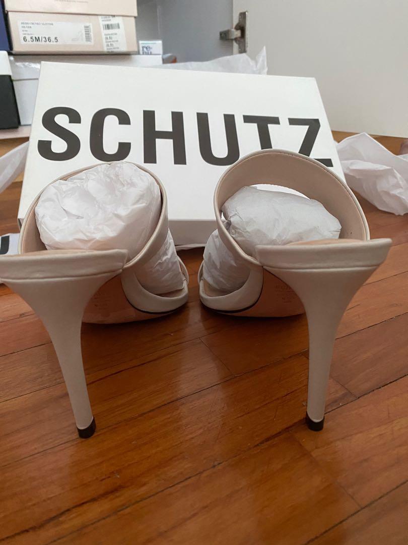 Schutz leia double strap slides discount